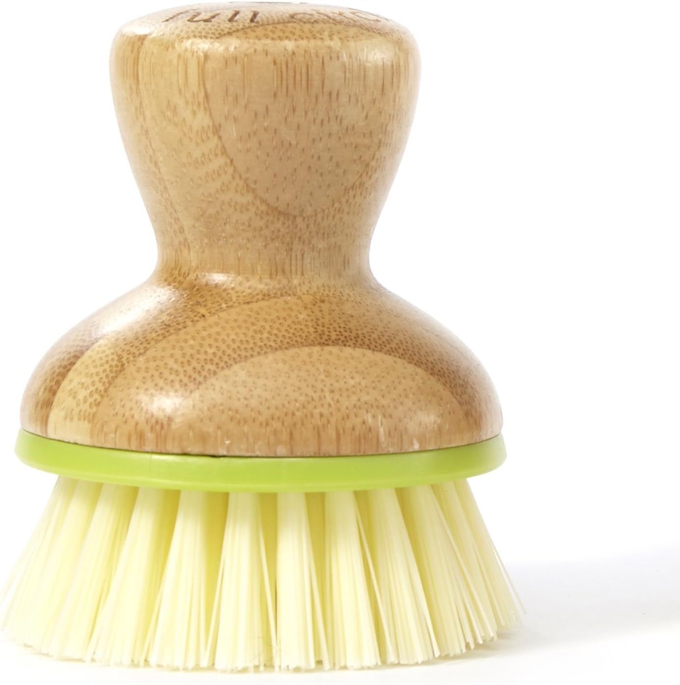 Full Circle Bubble Up Ceramic Soap Dispenser & Bamboo, Dish Brush + Dispenser, Green: Home & Kitchen