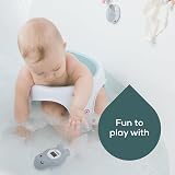 Angelcare Happy Seal Baby Bath Room Thermometer Grey view 3