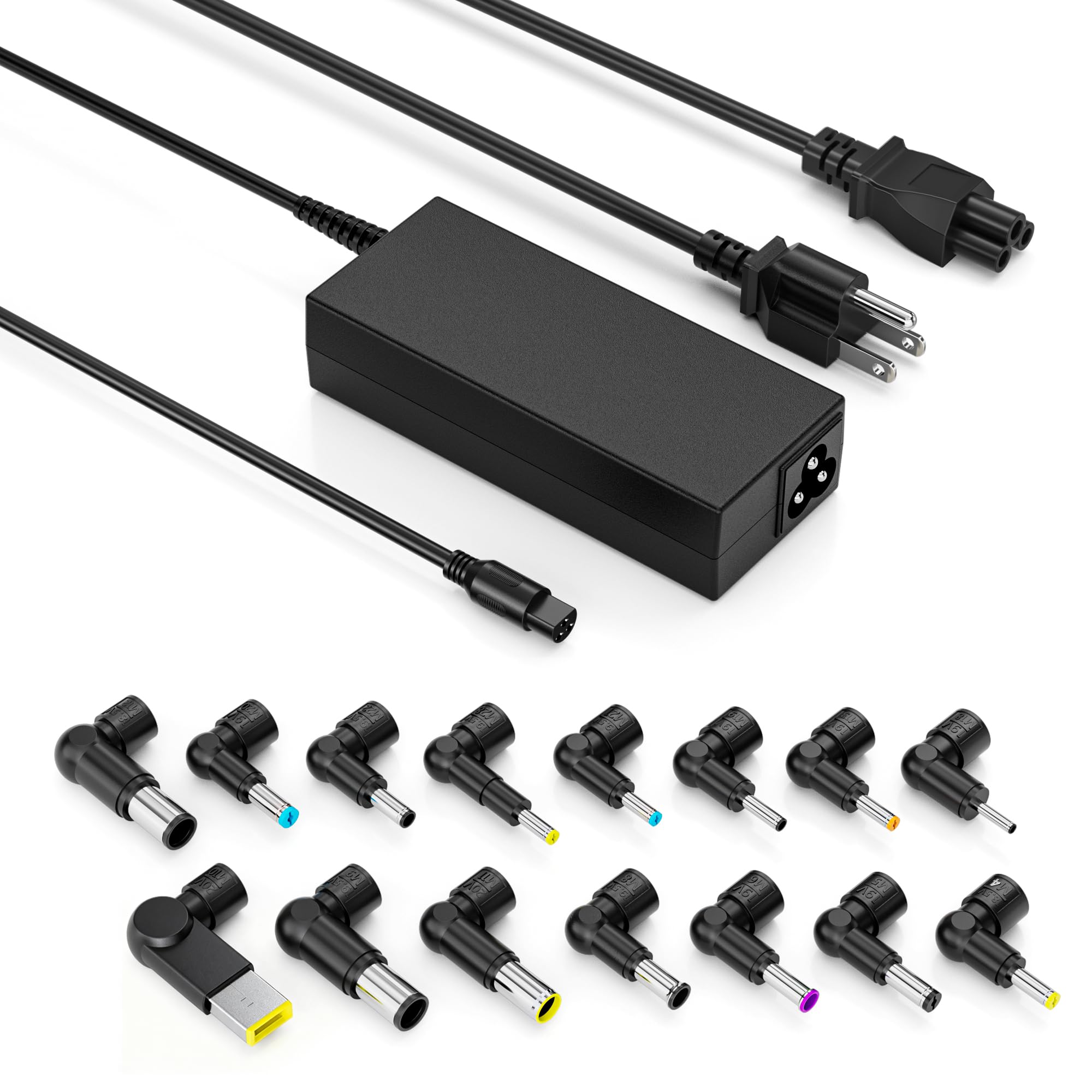 Photo 1 of 90W Universal Laptop Charger AC Adapter Compatible with Lenovo HP Dell ASUS Acer Samsung Sony Fujitsu Toshiba IBM Gateway Notebook Ultrabook Chromebook Latitude, Inspiron Pavilion Series