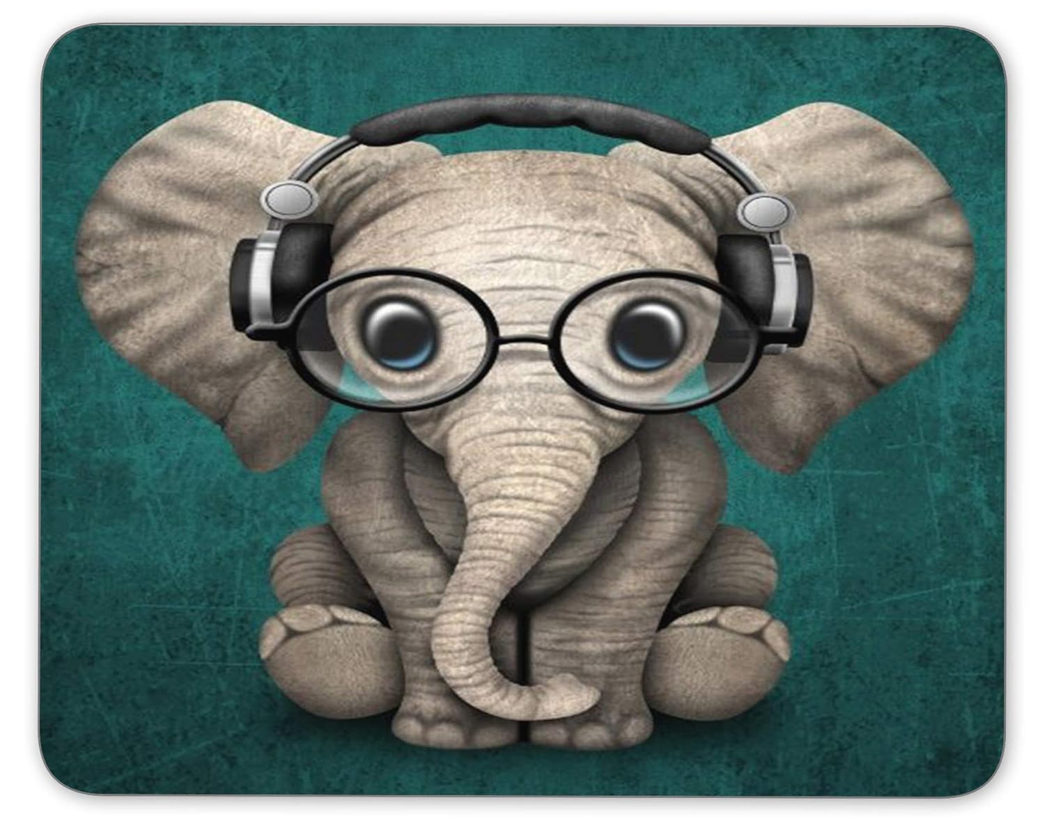 9 45x7 87インチ パーソナライズされた長方形マウスパッド かわいい象のプリント柄 ノンスリップゴム 快適なカスタマイズされたコンピュータマウスパッド B07p2vz6vz マウスパッド Savana Co Mz