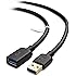 Cable Matters SuperSpeed USB 3.0 Type A Male to Female Extension Cable in Black 10 Feet