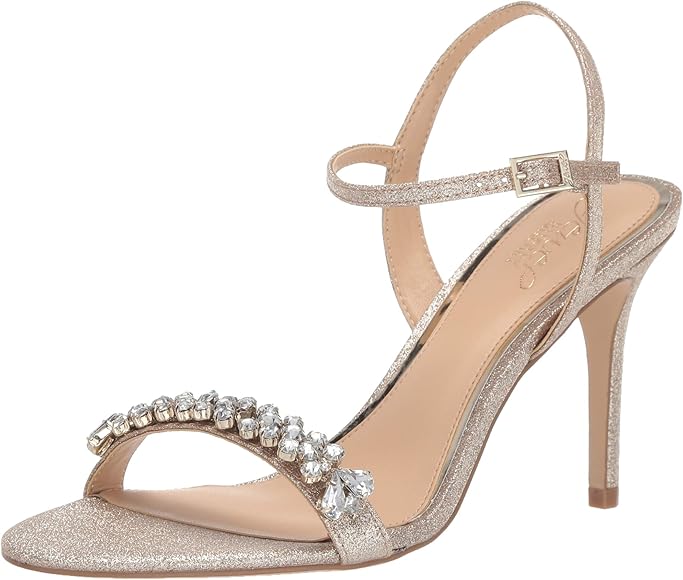 amazon gold strappy heels