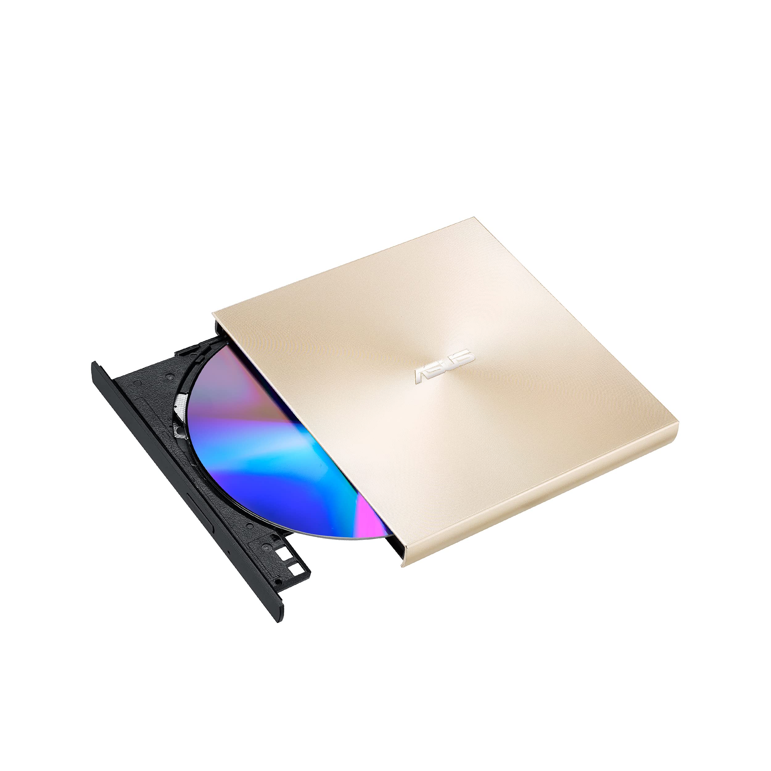 ASUS SDRW-08U8M-U external ultraslim 8X DVD writer, USB Type C, Mac Compatible, 13.9mm Ultraslim, M-DISC support, Disc Encryption, NERO Backitup, E-Green, E-Media