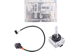 Alikali Xenon HID Headlight Ballast D1S Bulb Replacement for Cadillac CTS SRX for Volvo S60 S80 V70 XC70 XC90 HID Headlight Ballast 89035113 LAD5GL OEM Direct Replacement Control Unit Module