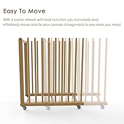 UNZERO Art Storage Rack, Art Canvas Storage, Canvas