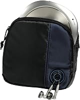 Hama CD Player Bag Portable Music Discman Storage 3 CDs Black Blue view 3