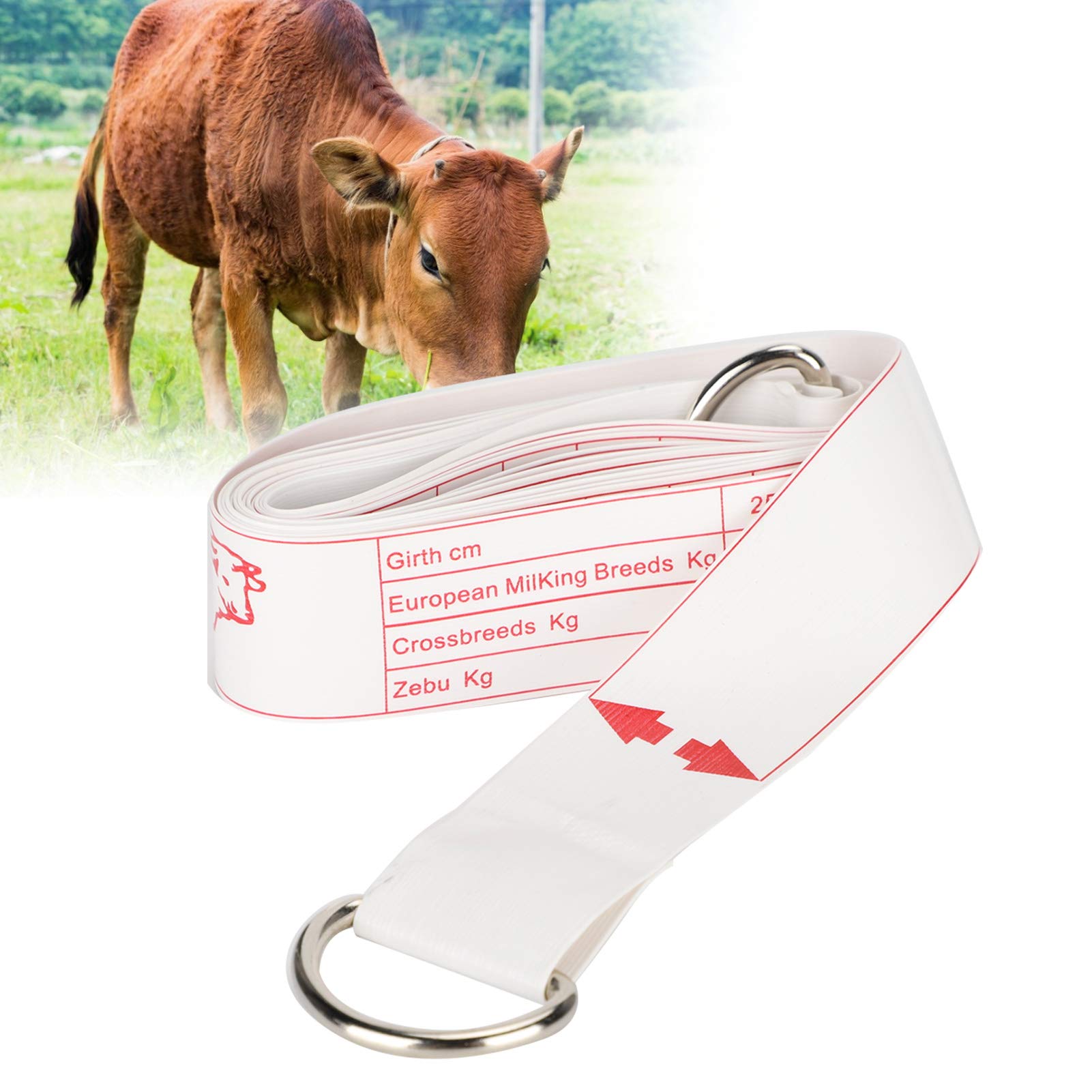 Cattle Weight Height Measure Tape Cattle Body Measurement Tool Cattle Measurement Tape for Livestock Body Weight Height Measurement