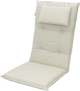 Doppler 8 cm Luxus Hochlehner Auflage mit Kopfkissen 900", Uni Natur