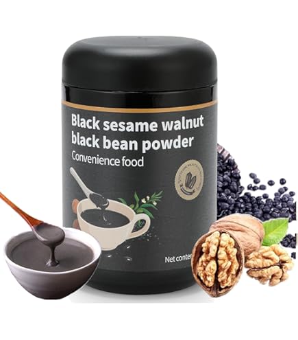 Amazon.com: GreenMax Black Sesame Cereal Drink – 12 Sachets x 30g