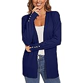 Spicy Sandia Women Cardigan Sweaters Lightweight Open Front Long Sleeve Sweater Coat Dressy Casual Trendy Professional