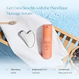 Plantifique Stainless Steel Gua Sha Facial Tool Heart Shape with Travel Pouch view 4