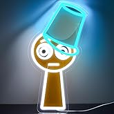 AHlove Game Neon Signs for Wall Decor，Anime LED Neon Lights for Bedroom、Man Cave，Birthday、Christmas Gifts for Boys