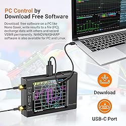 Elikliv NanoVNA-H Vector Network Analyzer, 10KHz