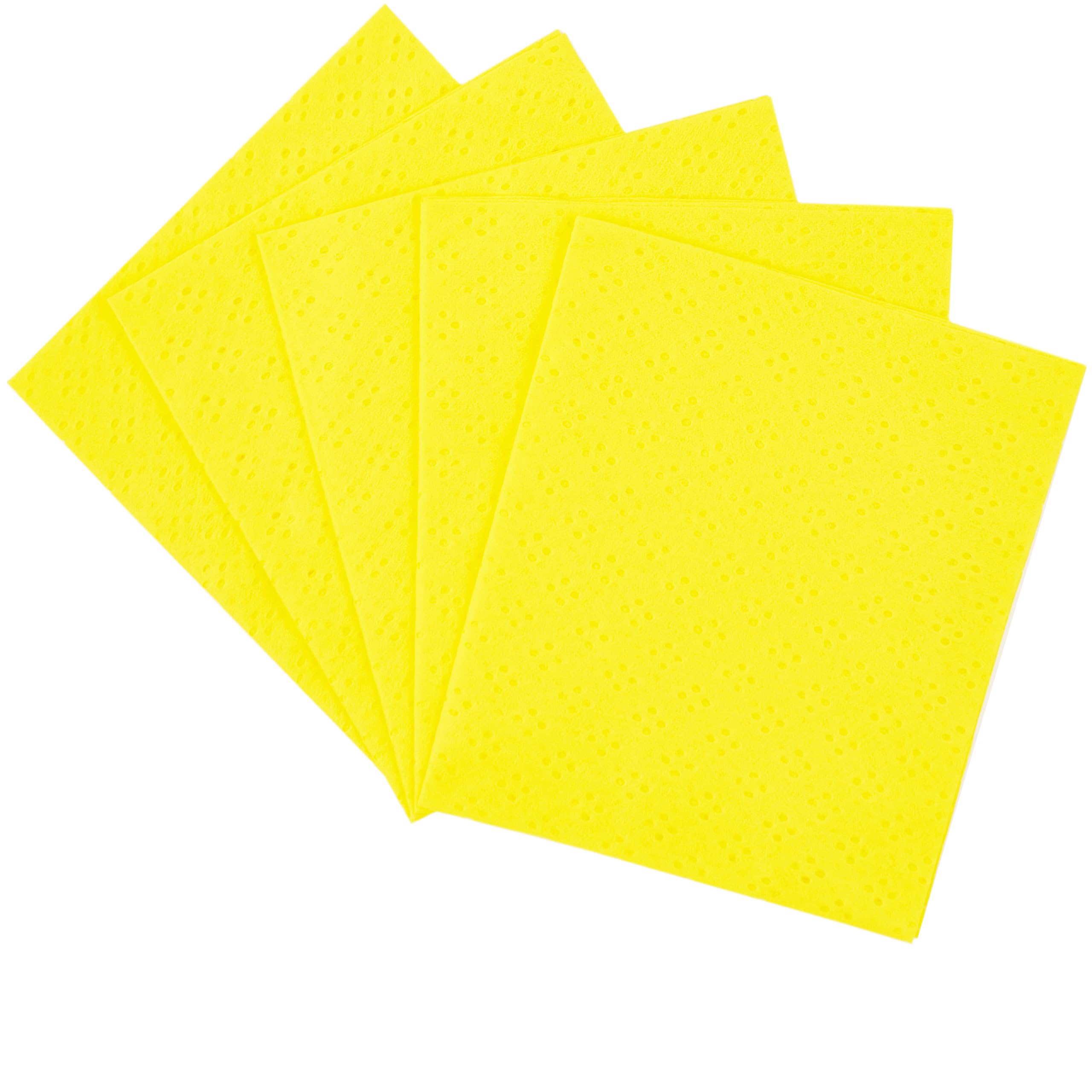 Easy Peasy Mate Universal XL Cleaning Cloths 38×41cm – Super Absorbent Lint Free Viscose Cloths for Kitchen, Home & Car Detailing, Pack of 5