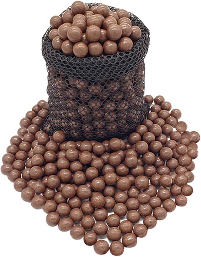 ALPEKE 500 Pcs Slingshot Ammo BBS Ball, Slingshot Mud Ball 3/8 inch, 9