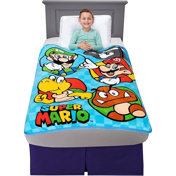 Amazon.com: Super Mario Boys' Long Sleeve Top Grey Size 4