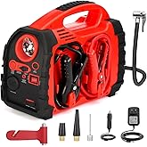 Jump Starter, acetek 1000Amp 12V Lead-Acid Battery Jump Starter with 260 PSI Air Compressor, Jump Box for Up to 5.0L Gas & 5.