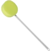 Rehabilitation Advantage Long Handle Bath Sponge &ndash; 18" Extra Long Handle, 5" x 2&rdquo; Soft Yellow Sponge | Personal Hygiene &amp; Mobility Aid for Seniors, Disabled, or Limited Reach