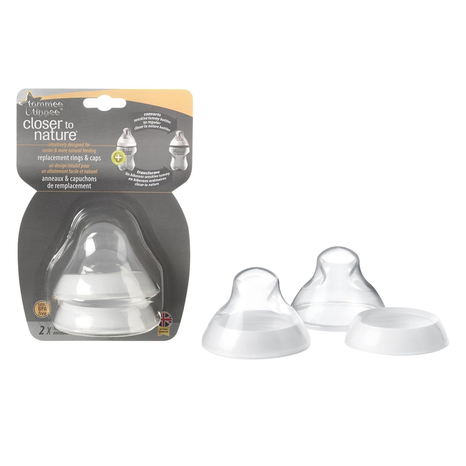 tommee tippee replacement caps