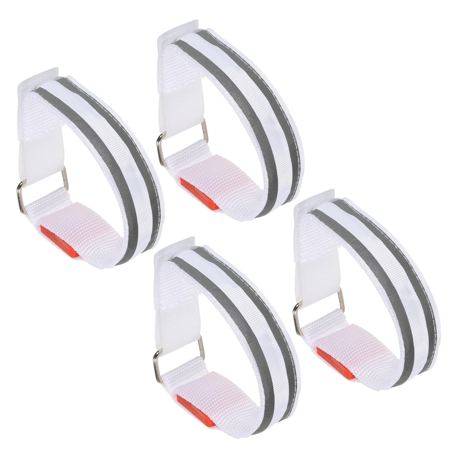 PATIKIL LED Wristband, 4 Pack Light Up Bracelets LED Armbands Glow in the Dark Safety Wrist Band for Parties, Concerts, Festivals, Night Run, Red, Blue, Green