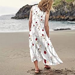 Plus Size Maxi Dresses for Women 2023,Casual Summer