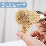 Mister Rui Chalk Paint and Wax Brush Set 3 Pcs Natural Hog Bristle view 6