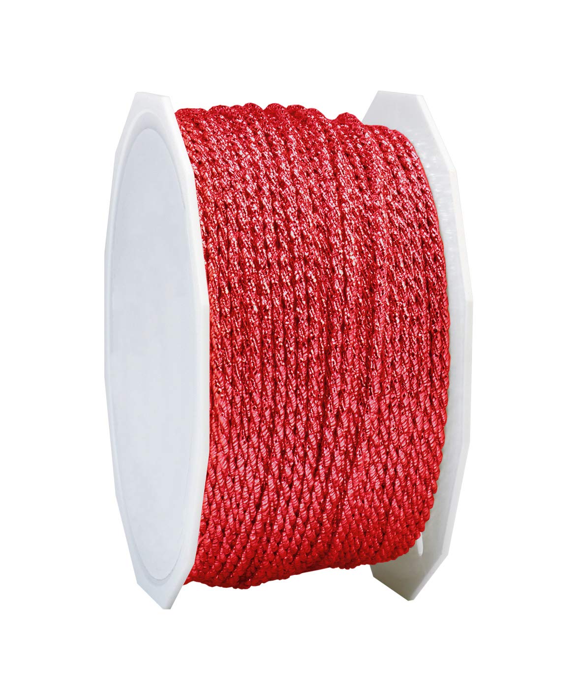 Präsent - Loire Cord Ribbon red 50 m Length - 2 mm Width