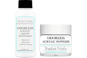 SHEBA NAILS State Board Sealed Odorless Nail Acrylic Basic Kit