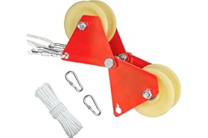 KILIXIN 90 Degree Adjustable Corner Edge Protector | M Size(80 * 60mm), Lifting Pulley System Around Corner, Rope Block and Tackle Pulley System for Lifting Heavy Objects