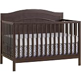 Oxford Baby Nolan 4-in-1 Convertible Baby Crib, Espresso Brown