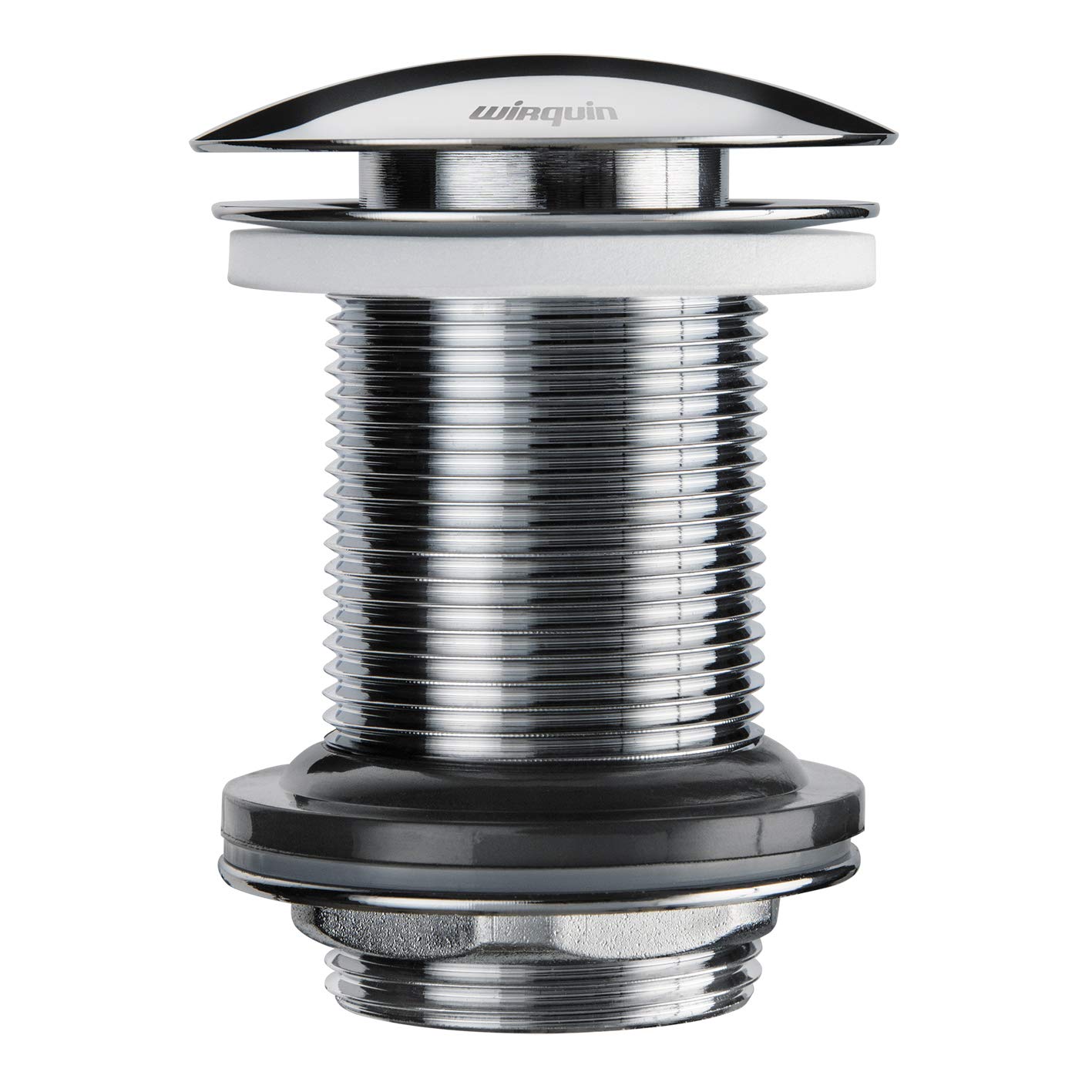 WIrquin 30723104 1.25" Brass Basin Waste Mushroom Quick Clac, Unslotted