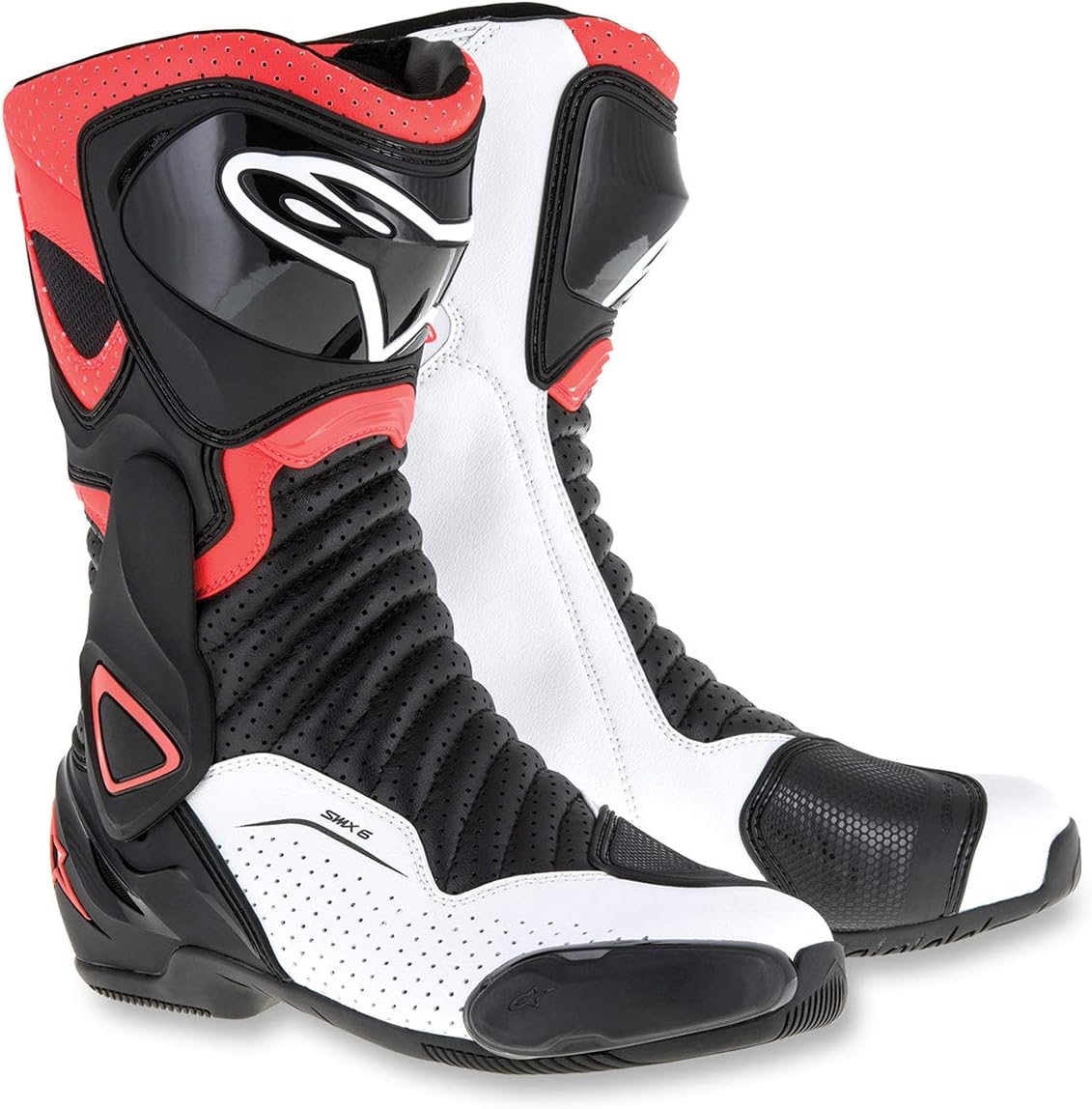 Alpinestars Men's SMX-6 v2 Vented Street Motorcycle Boot, Black, 44: Automotive