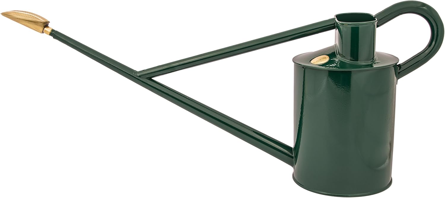 HAWS V150G Professional Outdoor Metal Watering Can, 2.3Gallon/8.8