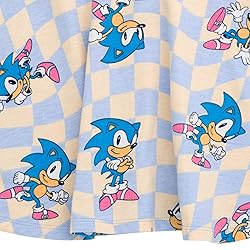 SEGA Sonic The Hedgehog Little Girls French Terry