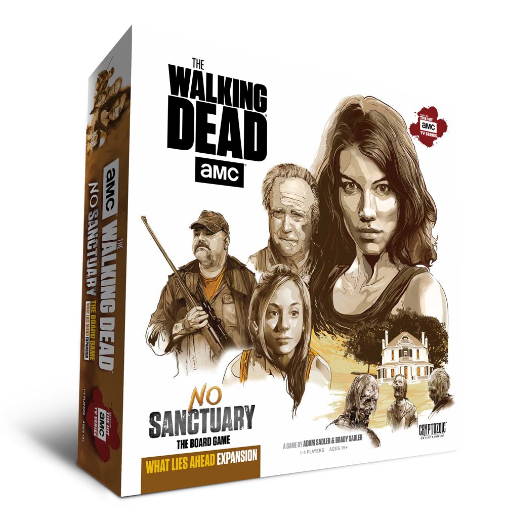 Cryptozoic Entertainment CRY02097 Walking Dead AMC: What Lies Ahead Expansion, Multi-Colour