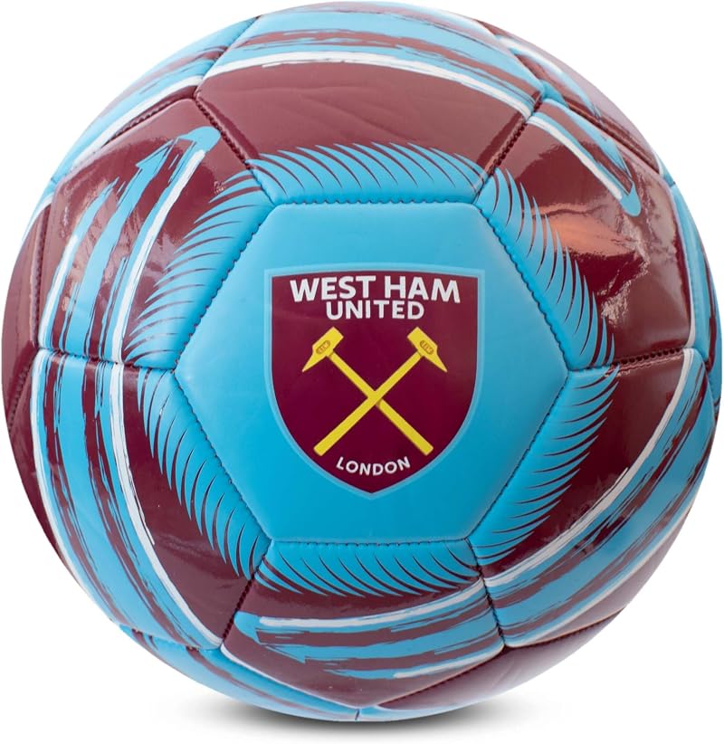 Hy-Pro West Ham United Cyclone Football Size 5 Official Licensed Ball