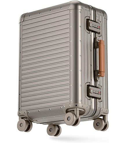 Amazon.com | TRAVELKING All Aluminum Luggage Zipperless Hard Shell