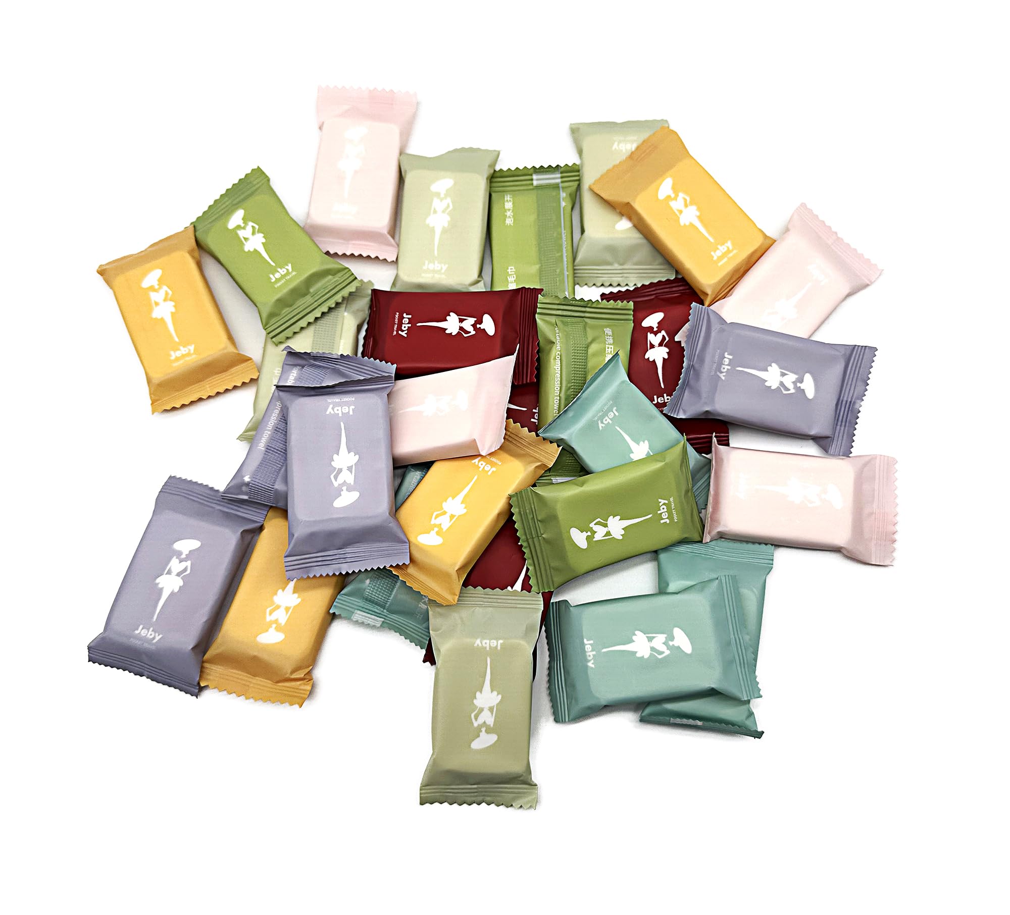 YARCHONN 28pcs Compressed Face Towel Tablets, Hand Wipes Extra Large and Thick Portable Compact Disposable Cotton Travel Towel Tissues Handy for Outdoor Hiking Camping Traveling, Home Wipes