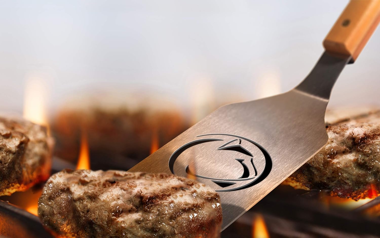 NCAA Penn State Nittany Lions Classic Series 3-Piece BBQ Set : Barbecue Tool Sets : Sports & Outdoors