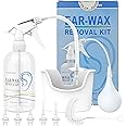 TopQuaFocus 500ml Earwax Remover Ear Cleaner Irrigation Tool Ear wax Removal Flushing System Earwax Cleaning Spray Bottles Ea