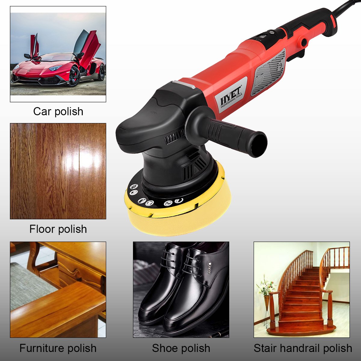 Goplus SU-1226-110V-TE Random Orbital Sanders product image 3