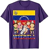 Hispanic Heritage Month Venezuela Kids Boys Girls Toddler T-Shirt