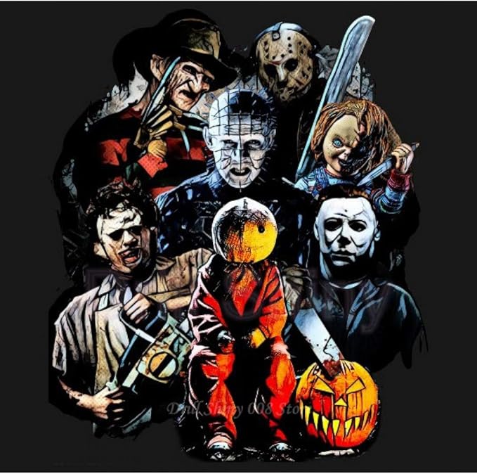 5D DIY diamond painting, horror movie character diamond painting