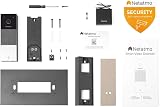 Netatmo Smart Video Doorbell HD 1080p Night Vision Person Detection Wired Black view 3