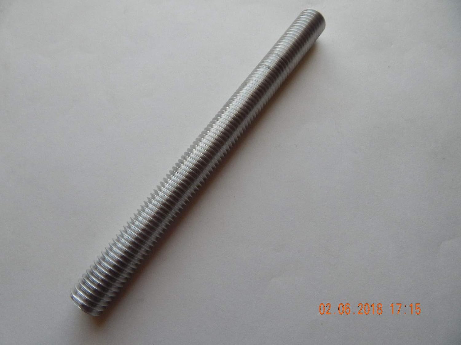 ALUMINUM THREADED ROD 3/410 x 8 INCHES 1 PC NEW Threaded Rods & Studs