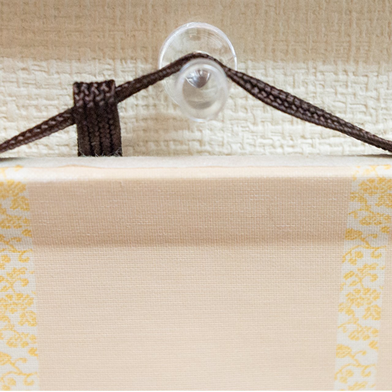 Karu!jiku(mini kakejiku Japanese Scroll wall art San-sui(Natural landscapes) Taoism and Zen. 15x53cm