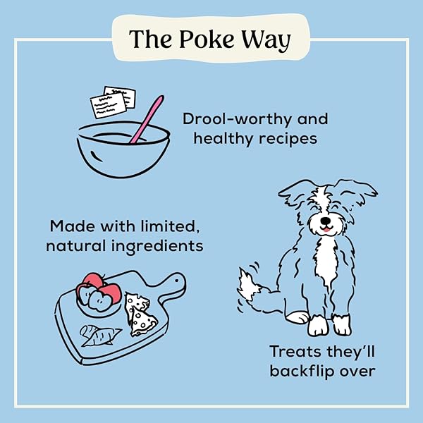 POKE’S FREEZE-DRIED DOG TREATS, BEEF LIVER RECIPE, SINGLE INGREDIENT NATURAL DOG TREATS, MADE IN USA, WHEAT-FREE, 3 OZ