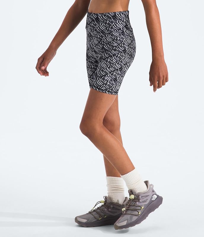 NF0A86Y03WO G Never Stop Ciclismo Calções Calções Unissex TNF Preto DIAGS Logótipo PR Tamanho M