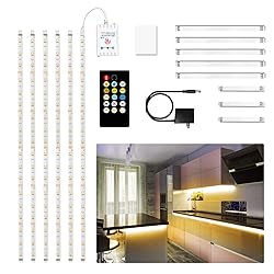 DAYBETTER Under Cabinet Lights, 6 PCS Under Cabinet