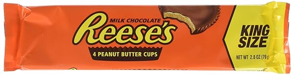 REESE’S PEANUT BUTTER CUP KING SIZE 2.8 OZ,...